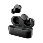 Skullcandy Jib (TWS) Bluetooth Truly Wireless in Ear Earbuds with 22 Hours Total Battery, IPX4 Sweat and Water Resistant, with mic, Noise-Isolating Fit, Call, Track and Volume Control (Black)