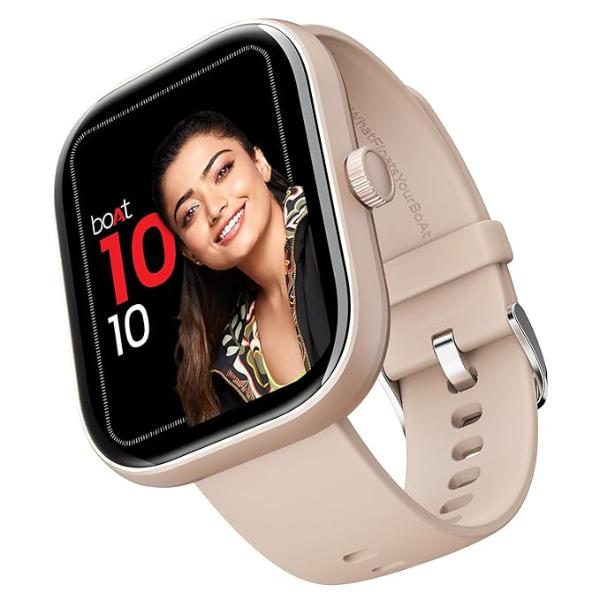 boAt Wave Sigma w/ 2.01″ (5.1 cm) HD Display Smart Watch, Cherry Blossom boAt Wave Sigma w/ 2.01″ (5.1 cm) HD Display Smart Watch, Cherry Blossom
