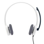 Logitech H150 Wired On Ear Headphones With Mic (White) - Image 2