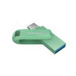 SanDisk Ultra 512 GB USB 3.0 Dual Drive Go Type C Flash Drive, Absinthe Green