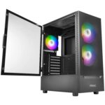 Antec NX410 Mid Tower Gaming Cabinet, Black - (NX410) - Image 5
