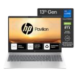 HP Pavilion Plus 16-ew0116TU, 13th Gen Intel Core i7-13700H, 16GB LPDDR5x, 1TB SSD, 16inch(40.6cm) Laptop, 6GB NVIDIA RTX 3050 Laptop, Silver