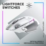 Logitech G502 X Lightspeed Plus Wireless RGB Gaming Mouse - White - Image 3