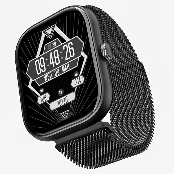 boAt Wave Sigma w/ 2.01″ (5.1 cm) HD Display Smart Watch, Metal Black boAt Wave Sigma w/ 2.01″ (5.1 cm) HD Display Smart Watch, Metal Black