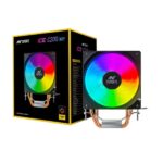 Ant Esports ICE-C200 V2 with Rainbow LED Fan, Black