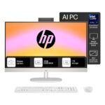 HP All-in-One 27" FHD IPS, Intel Ultra 7 155U, 16GB DDR5, 1TB SSD, Win 11, MSO21 – Shell White