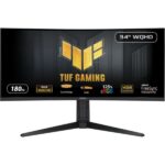 ASUS TUF Gaming 34” 1440P 1500R Curved Monitor (VG34VQL3A)