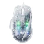 AULA S80 Transparent Ergonomic Wired Gaming Mouse