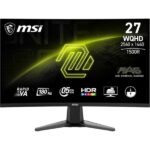 MSI MAG 27CQ6F 27 Inch WQHD Curved Gaming Monitor