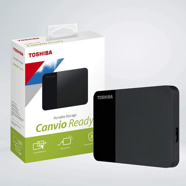 TOSHIBA Canvio Ready 1TB Portable External HDD