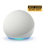 Amazon Echo Dot 5th Gen Smart Speaker, White