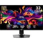 MSI MAG 321UP QD-OLED 32-inch QD-OLED Monitor, Black