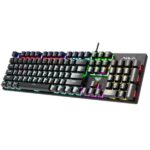 AULA S2022 Mechanical Wired Gaming Keyboard, Black