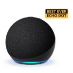 Amazon Echo Dot 5th Gen Smart Speaker, Black