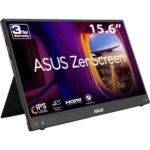 ASUS ZenScreen MB16AHV 16” (15.6 inch viewable) 1080P USB-C Portable Monitor, Black – (MB16AHV) ASUS ZenScreen MB16AHV 16” (15.6 inch viewable) 1080P USB-C Portable Monitor, Black – (MB16AHV)
