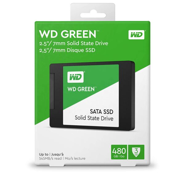 Western Digital Green 480 GB 2.5 inch SATA III Internal Solid State Drive