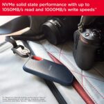 SanDisk Extreme 1TB Portable SSD – 1050MB/s Read, 1000MB/s Write, IP65, 5Y Warranty - Image 4