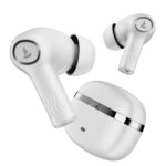 boAt Nirvana Ion, 120HRS Battery, Crystal Bionic Sound w/Dual EQ Modes, 4Mics ENx, App Support, Low Latency, IPX4, v.5.2 Bluetooth Earbuds, Ivory White