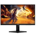 AOC 24G4 Gaming Monitor 23.8 Inch, IPS, FHD (1920 x 1080) 180Hz, Flat 3FL, HDMI, Height, Tilt & Pivot Adjust Stand, HAS(Black)