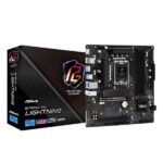 ASRock B760M PG Lightning Motherboard Supports Intel 12th , 13th & 14th Gen Processors - (B760M-PG-LIGHTNING)