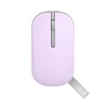 ASUS MD100 Marshmallow/Silent, Adj. DPI, Multi-Mode, with Brave Green Cover Wireless Optical Mouse (2.4GHz Wireless, Bluetooth, Lilac Mist Purple)