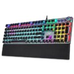 AULA F2088 Mechanical Gaming Keyboard (Black,Handrest)