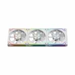 Ant Esports Shiftflow 120mm ARGB 3 Pack Case Fan Kit (White)