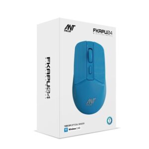 Ant Value FKAPU04 1000 DPI Wireless Mouse (Blue)