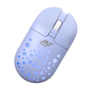 Ant Value FKAPU05 1600 DPI Wireless Mouse (Light Purple)