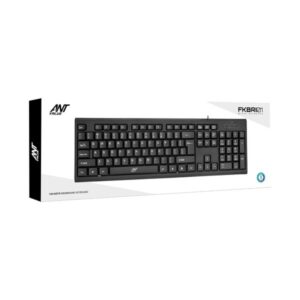 Ant Value Fkbri01 Wired Usb Multi-Device Keyboard (Black)