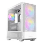 Antec NX416L ARGB (ATX) Mid Tower Cabinet (White) - (0-761345-10016-8)