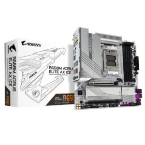 Gigabyte B650M Aorus Elite AX ICE M-ATX Motherboard