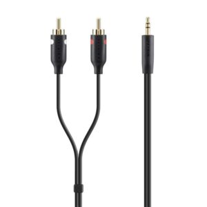 Belkin 2-Meter Stereo to RCA Portable Audio Cable