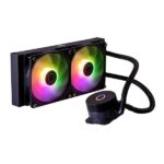 Cooler Master MasterLiquid 240L Core 240mm ARGB CPU Liquid Cooler (Black)