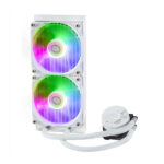 Cooler Master MasterLiquid ML240 Core ARGB CPU Liquid Cooler (White)