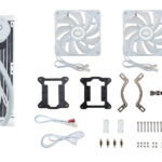 Cooler Master MasterLiquid ML240 Core ARGB CPU Liquid Cooler (White)