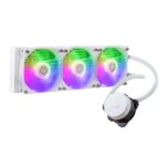 Cooler Master MasterLiquid 360L Core ARGB 360mm CPU Liquid Cooler (White)