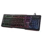 Cosmic Byte CB-GK-08 Corona Wired Gaming Keyboard, 7 Color RGB Backlit with Effects, Anti-Ghosting Black (Rainbow LED) – (CB-GK-08) Cosmic Byte CB-GK-08 Corona Wired Gaming Keyboard, 7 Color RGB Backlit with Effects, Anti-Ghosting Black (Rainbow LED) – (CB-GK-08)