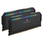 Corsair DOMINATOR PLATINUM RGB 32GB (2x16GB) DDR5 DRAM 7200MHz C34 Memory Kit Black - (CMT32GX5M2X7200C34)