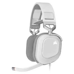 Corsair HS80 RGB USB Wired Gaming Headset (White)