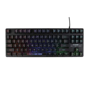 Cosmic Byte Styx CB-GK-20 TKL Membrane Gaming Keyboard with Rainbow LED (Black)