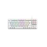 Cosmic Byte CB-GK-37 Firefly Per-Key RGB TKL Mechanical Keyboard with Swappable Outemu Red Switch (White)