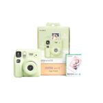 Fujifilm Instax Mini SE Camera Fun Pack, Green