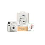 Fujifilm Instax Mini SE Camera Fun Pack, Grey