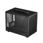 DeepCool CH160 (Mini-ITX) Mini Tower Cabinet (Black) - (R-CH160-BKNGI0-G-1)