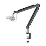 FIFINE BM66 Mic Boom Arm Microphone Stand with Cable Management Channel