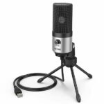 FIFINE K669S USB MICROPHONE CONDENSER (SILVER)