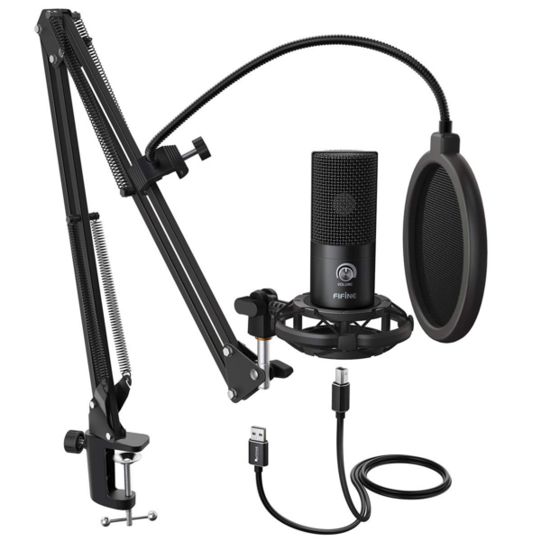 FIFINE T669 Condenser USB Microphone Kit