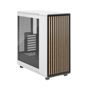 Fractal Design North Chalk White Clear TG Atx Mid Tower Cabinet (Chalk White)