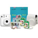Fujifilm Instax Mini 12 Mega Pack Camera - White